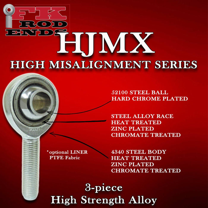 FK Rod Ends FK HRSMX-T/HIN-T Series Rod Ends HJMXL10T Autofit