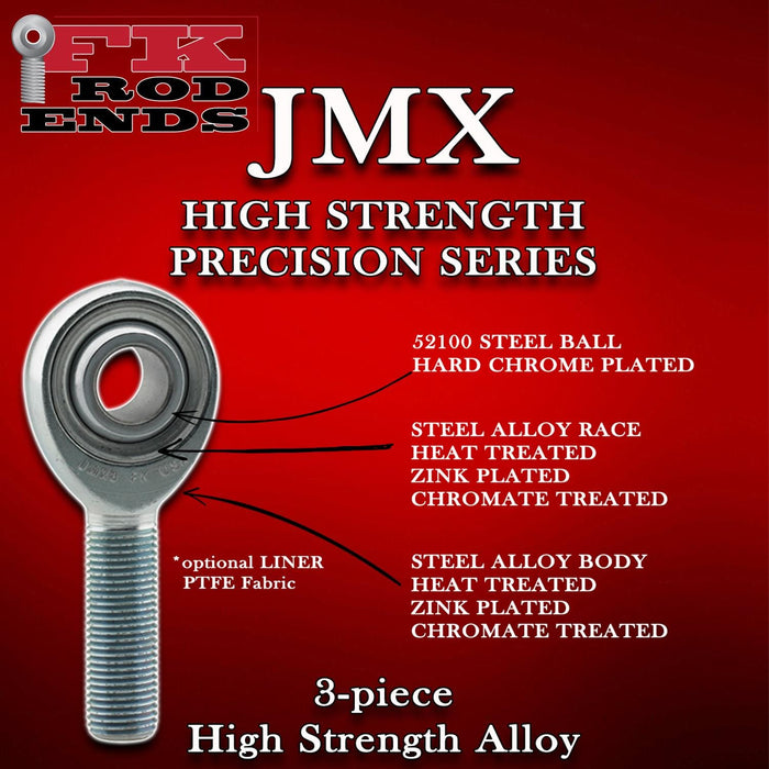 FK Rod Ends FK JMX/JMXL Series Rod Ends JMX7 Autofit