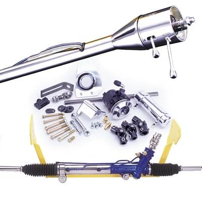 Flaming River Flaming River 1965-70 Mustang Manual Rack and Pinion Cradle Kits FR300-65MUHRPL Autofit