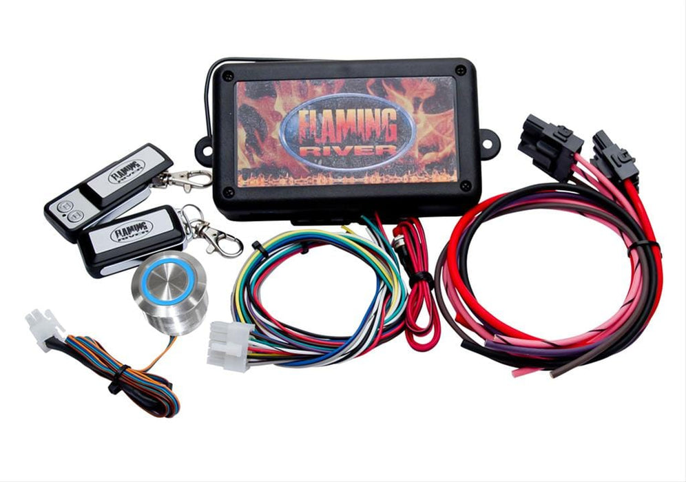 Flaming River Flaming River Programmable Keyless Ignition Dash Systems FR60004 Autofit