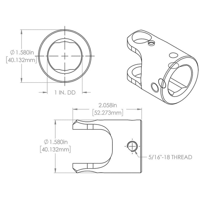 Flaming River Flaming River Steering U-Joints, Couplers and Rag Joints FR2754DDPL Autofit