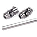 Flaming River Flaming River Steering U-Joints, Couplers and Rag Joints FRUJKT6SSPL Autofit