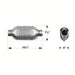 Flowmaster Flowmaster Universal Catalytic Converters 2900230 Autofit