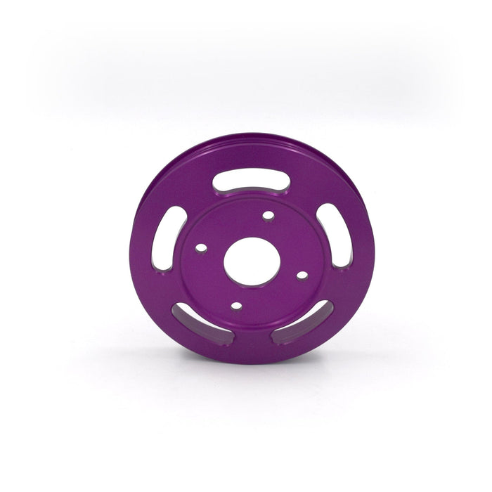 Franklin Performance 140mm / Purple Billet Underdrive Water Pump Pulley for Nissan RB Engines Autofit