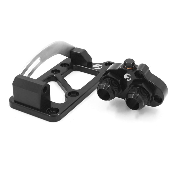 Franklin Performance 2-Bolt / 16AN / No Mazda 12A & 13B Water Pump Adaptor & Side Mount Alternator Bracket Combo Autofit