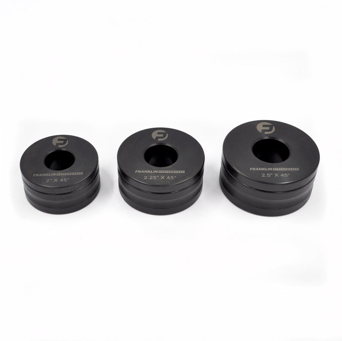 Franklin Performance 3 Piece Large Set - 2" to 2.5" Franklin Performance Dimple Dies Autofit