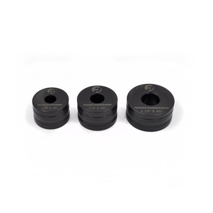 Franklin Performance 3 Piece Medium Set - 1.25" to 1.75" Franklin Performance Dimple Dies Autofit