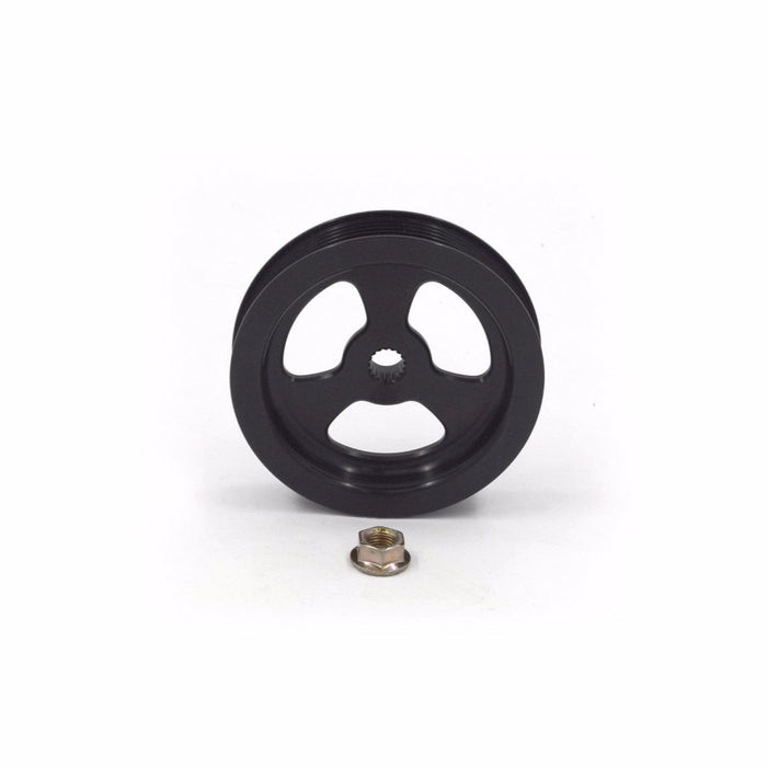 Franklin Performance Black Billet Replacement Power Steering Pulley for FD RX7 Autofit