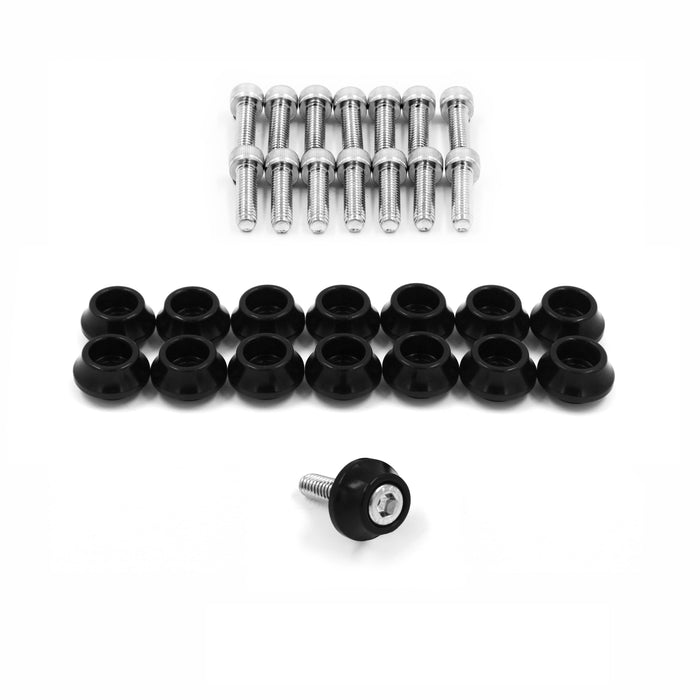 Franklin Performance Black Rocker Cover Dress-Up Kit for Nissan SR20 Autofit