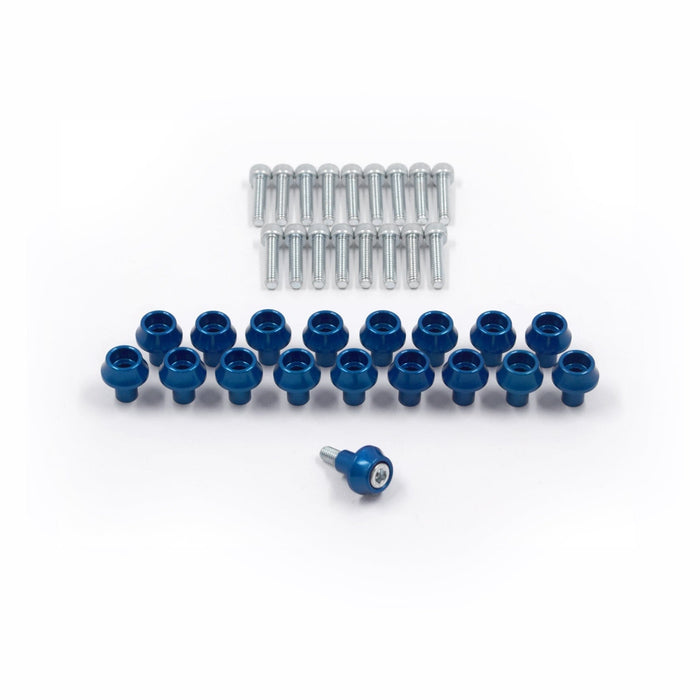 Franklin Performance Blue Rocker Cover Dress-Up Bolt set for EVO 10 Engines Autofit