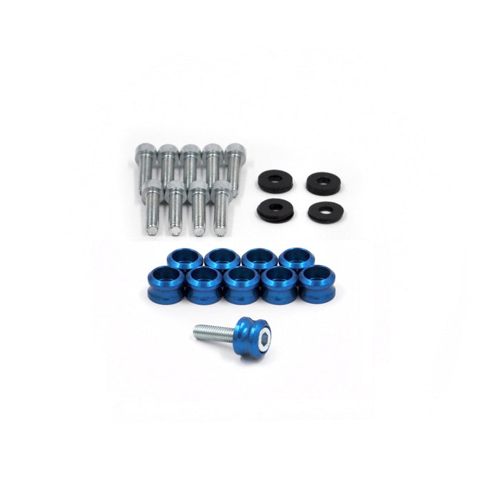 Franklin Performance Blue Rocker Cover Dress-Up Kit for Nissan RB20E, RB30E and RB30ET Engines Autofit