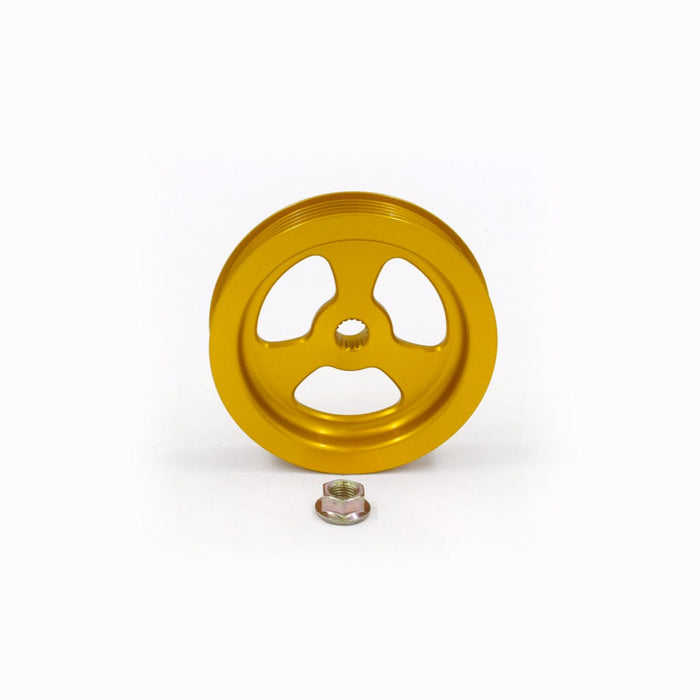 Franklin Performance Gold Billet Replacement Power Steering Pulley for FD RX7 Autofit