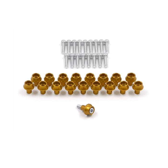 Franklin Performance Gold Rocker Cover Dress-Up Bolt set for EVO 10 Engines Autofit