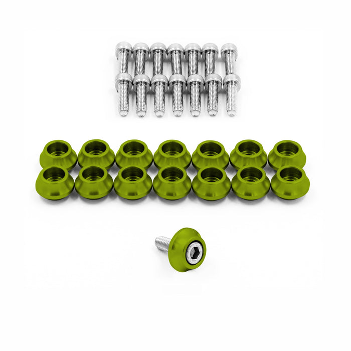 Franklin Performance Green Rocker Cover Dress-Up Kit for Nissan SR20 Autofit