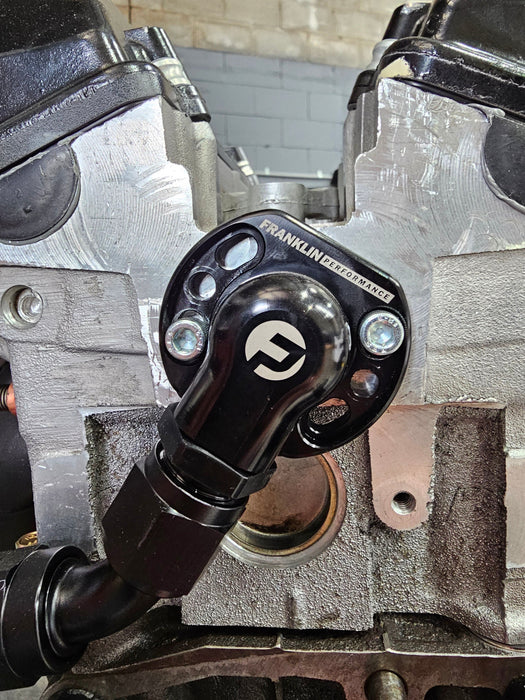 Franklin Performance Head Oil Drain Fitting for Nissan RB Autofit