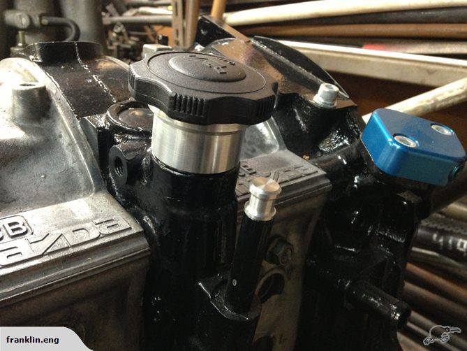 Franklin Performance Mazda Rotary Oil Filler Tube Autofit