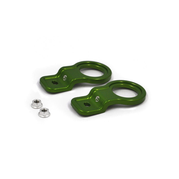Franklin Performance R32 / R33 / Green / Brackets Only Billet Radiator Bracket Set for Nissan R32 / R33 & R34 Autofit