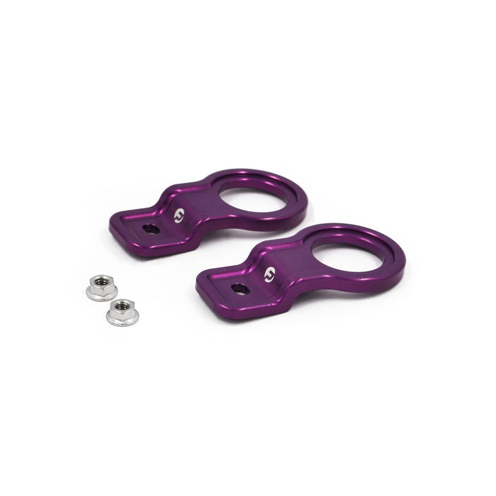Franklin Performance R32 / R33 / Purple / Brackets Only Billet Radiator Bracket Set for Nissan R32 / R33 & R34 Autofit