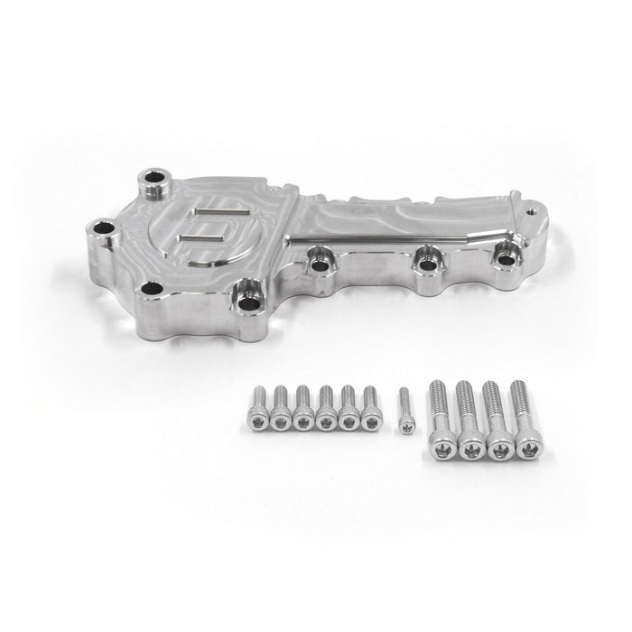 Franklin Performance Raw Aluminium Water Pump Blanking Cover for Nissan RB Engines Autofit