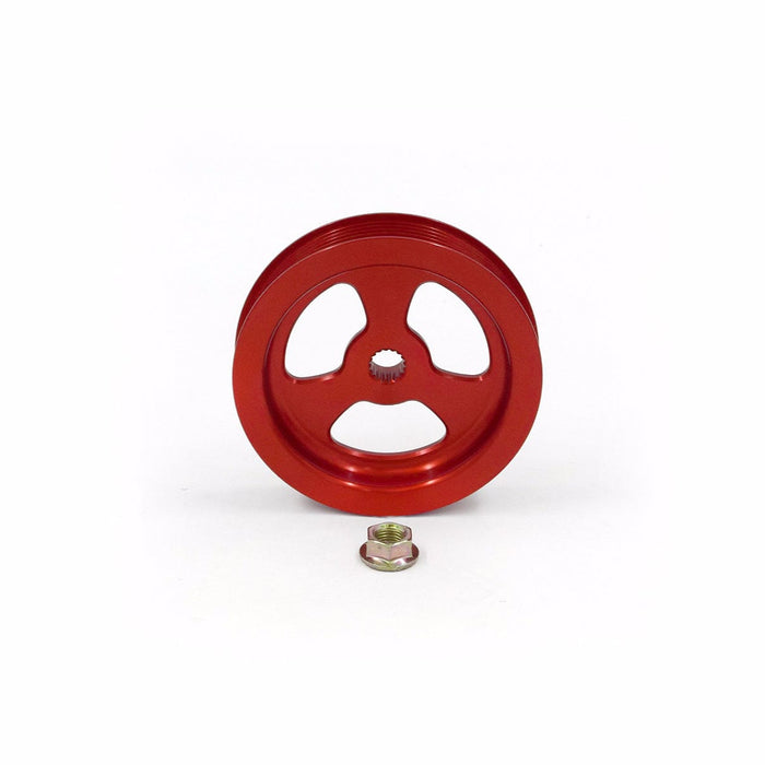 Franklin Performance Red Billet Replacement Power Steering Pulley for FD RX7 Autofit