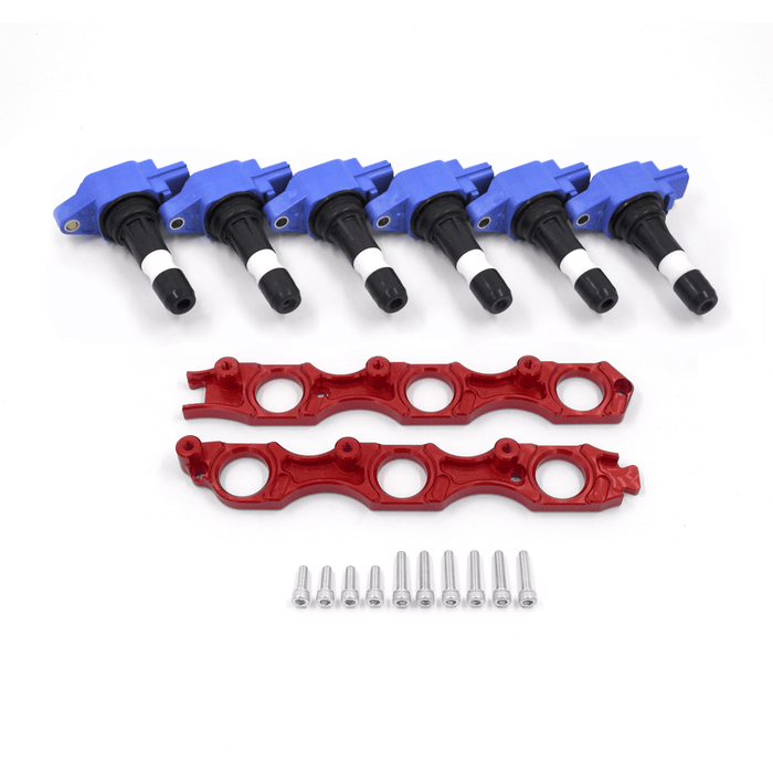 Franklin Performance Red / Complete Kit VR38 Coil Conversion Kit for Toyota JZ Engines Autofit