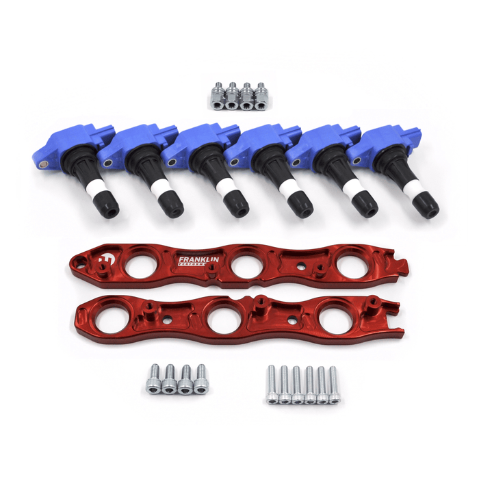 Franklin Performance Red / Non Neo / Complete Kit VR38 Coil Conversion Kit for Nissan RB Engines Autofit