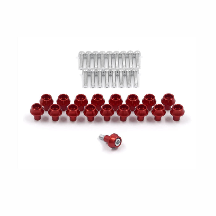 Franklin Performance Red Rocker Cover Dress-Up Bolt set for EVO 10 Engines Autofit