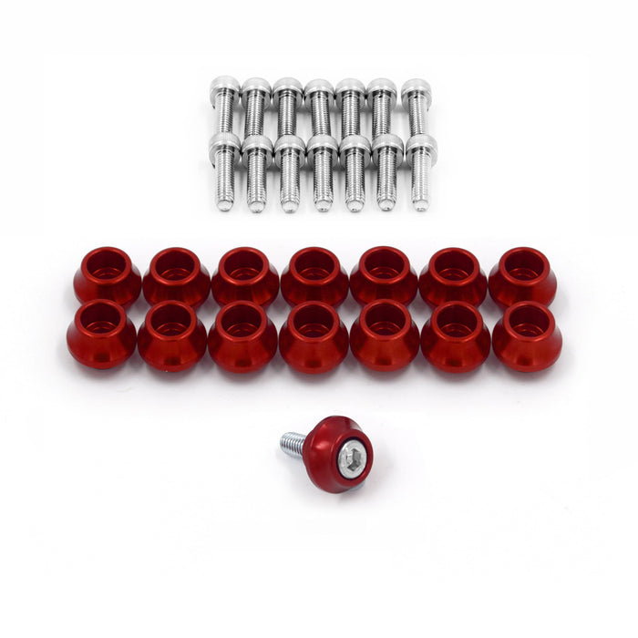 Franklin Performance Red Rocker Cover Dress-Up Kit for Nissan SR20 Autofit