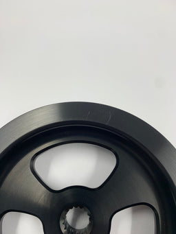 Franklin Performance Scratch&Dent Billet Replacement Power Steering Pulley for FD RX7 - Black Autofit