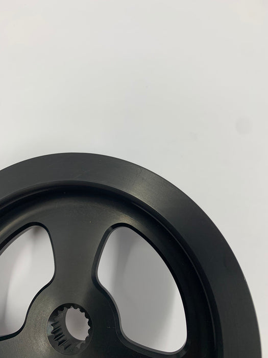 Franklin Performance Scratch&Dent Billet Replacement Power Steering Pulley for FD RX7 - Black Autofit