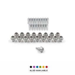 Franklin Performance Silver Rocker Cover Dress-Up Bolt set for EVO 10 Engines Autofit