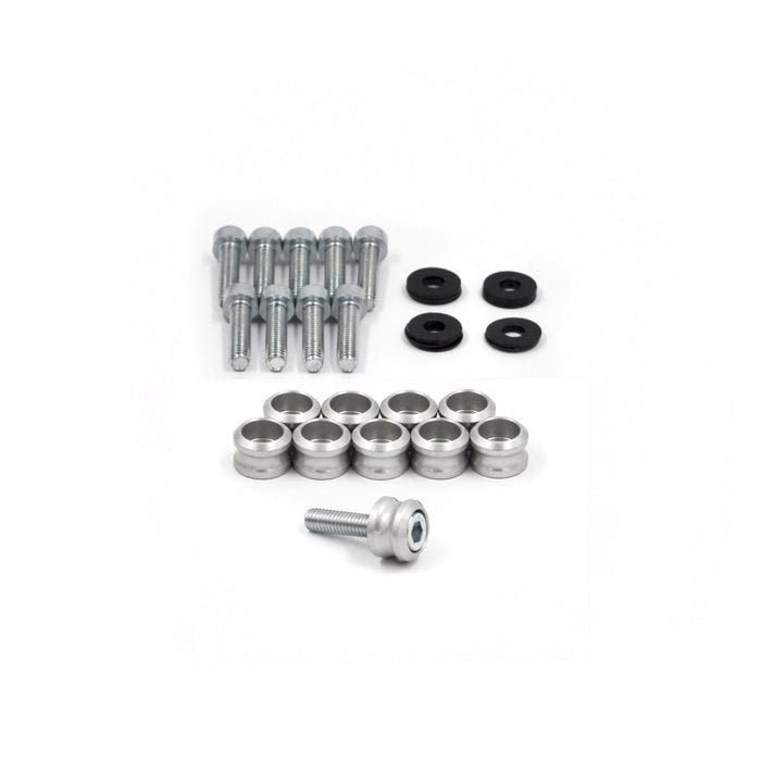 Franklin Performance Silver Rocker Cover Dress-Up Kit for Nissan RB20E, RB30E and RB30ET Engines Autofit