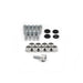 Franklin Performance Silver Rocker Cover Dress-Up Kit for Nissan RB20E, RB30E and RB30ET Engines Autofit