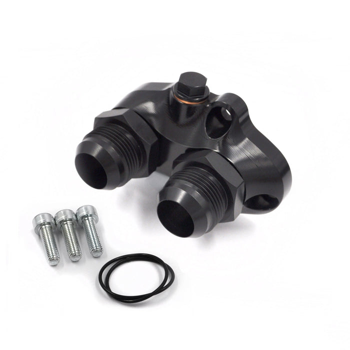 Franklin Performance Three Bolt / 16AN / Electric Waterpump Adaptor Only Electric Water Pump Adaptor for Mazda 12A / 13B / 20B Autofit