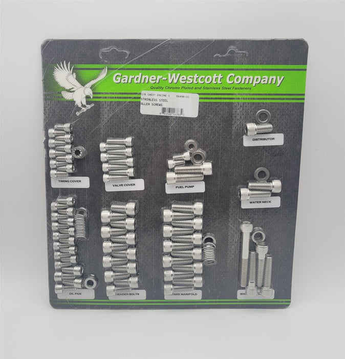 Gardner-Westcott Company Gardner-Westcott Company Engine Accessory Bolt Kits 56490-SS Autofit