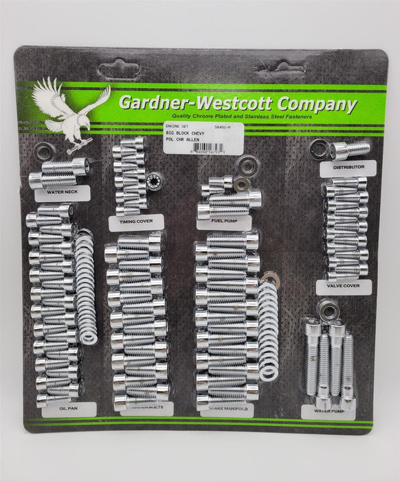 Gardner-Westcott Company Gardner-Westcott Company Engine Accessory Bolt Kits 56491-P Autofit