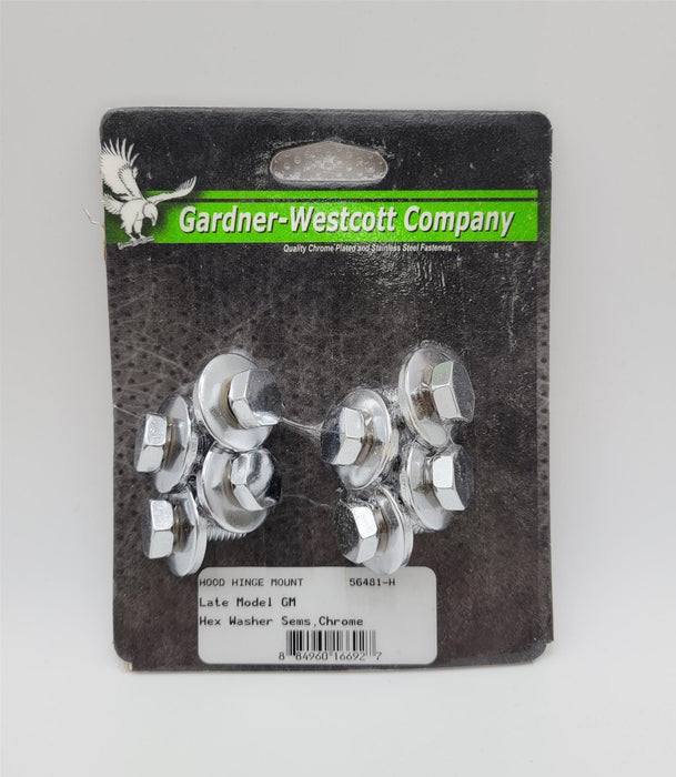Gardner-Westcott Company Gardner-Westcott Company Hood Hinge Fasteners 56481-H Autofit