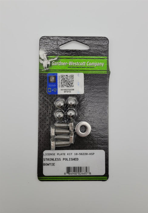 Gardner-Westcott Company Gardner-Westcott Company License Plate Bolts 10-56220-HSP Autofit