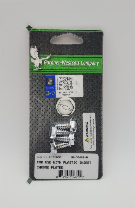 Gardner-Westcott Company Gardner-Westcott Company License Plate Bolts 10-56401-H Autofit