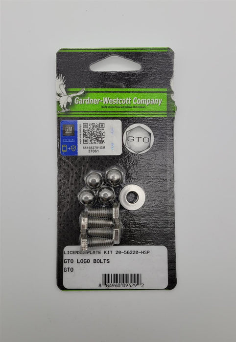 Gardner-Westcott Company Gardner-Westcott Company License Plate Bolts 20-56220-HSP Autofit