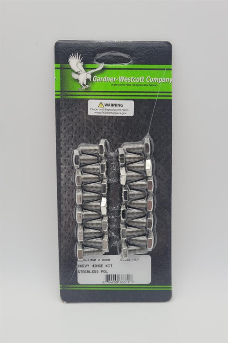 Gardner-Westcott Company Gardner-Westcott Door Hinge Fasteners 56898-HSP Autofit