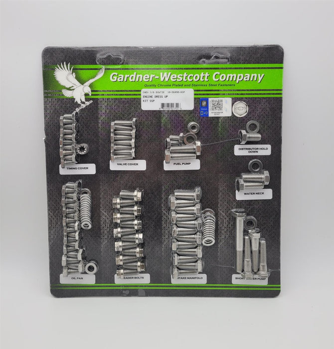 Gardner-Westcott Company Gardner-Westcott Engine Dress Up Bolt Kits 10-56490-HSP Autofit