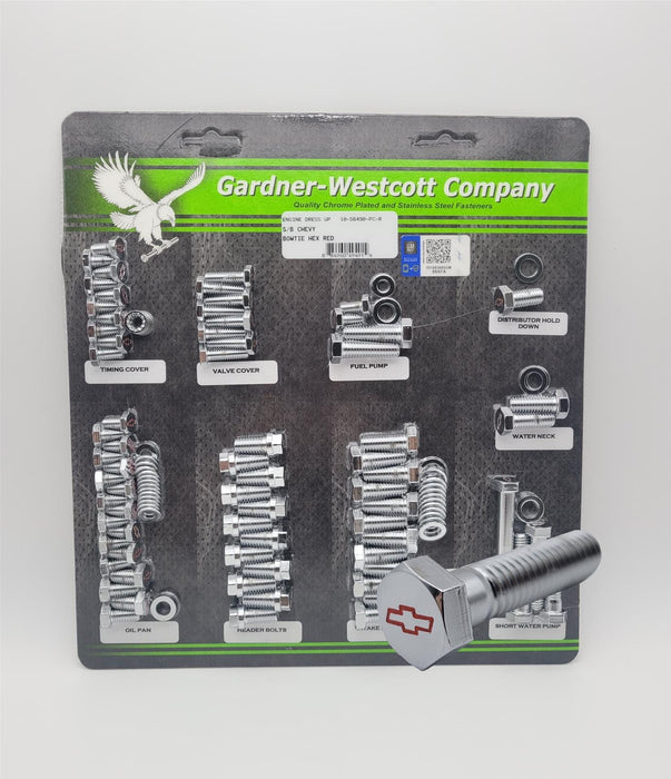 Gardner-Westcott Company Gardner-Westcott Engine Dress Up Bolt Kits 10-56490-PC-R Autofit