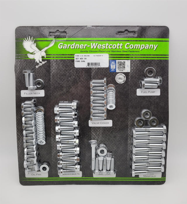 Gardner-Westcott Company Gardner-Westcott Engine Dress Up Bolt Kits 11-56250-H Autofit