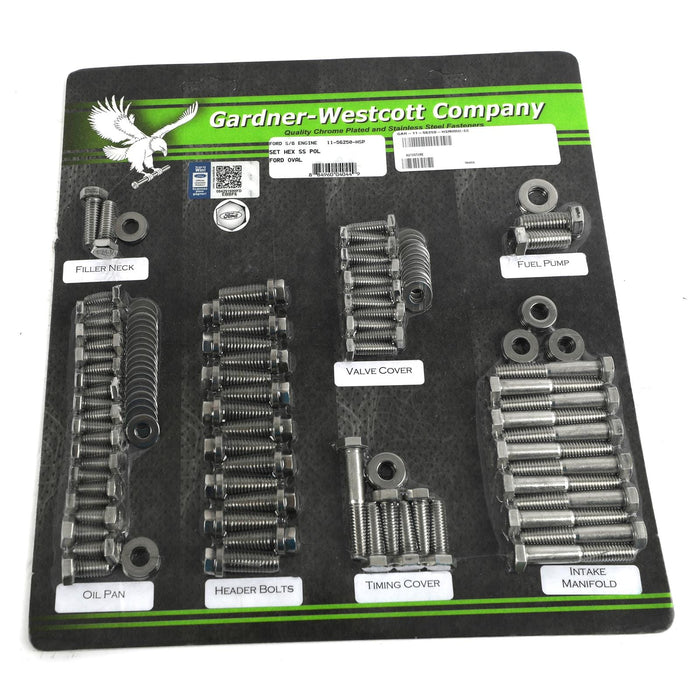 Gardner-Westcott Company Gardner-Westcott Engine Dress Up Bolt Kits 11-56250-HSP Autofit