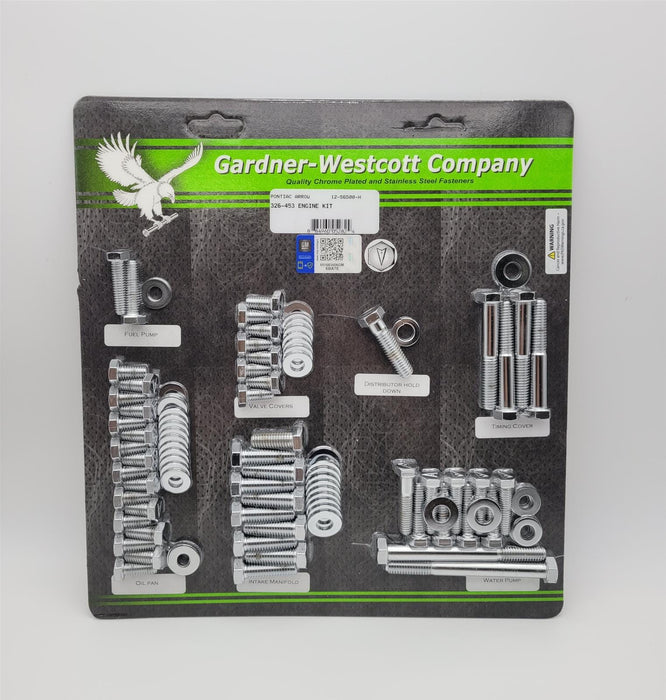 Gardner-Westcott Company Gardner-Westcott Engine Dress Up Bolt Kits 12-56500-H Autofit