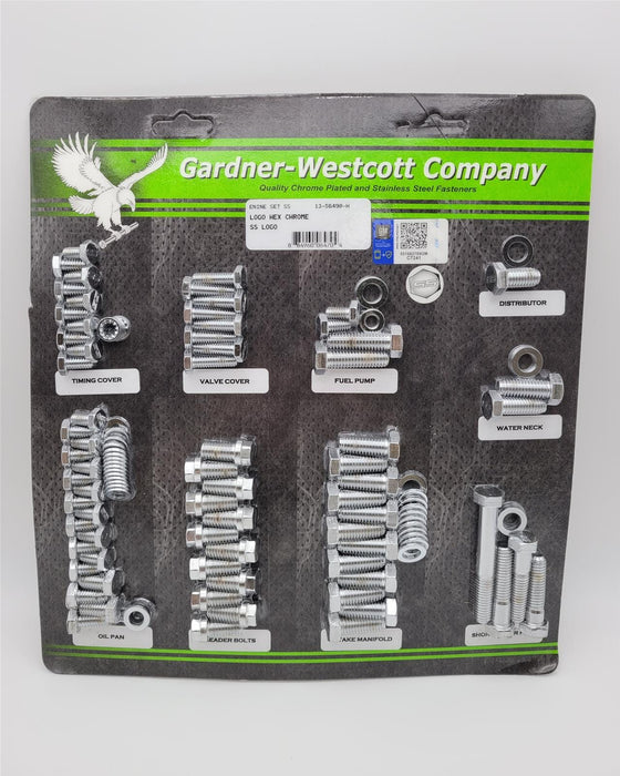 Gardner-Westcott Company Gardner-Westcott Engine Dress Up Bolt Kits 13-56490-H Autofit