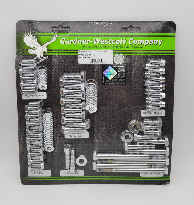 Gardner-Westcott Company Gardner-Westcott Engine Dress Up Bolt Kits 21-56330-H Autofit