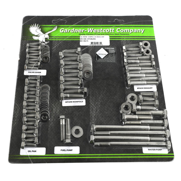 Gardner-Westcott Company Gardner-Westcott Engine Dress Up Bolt Kits 23-56331-HSP Autofit