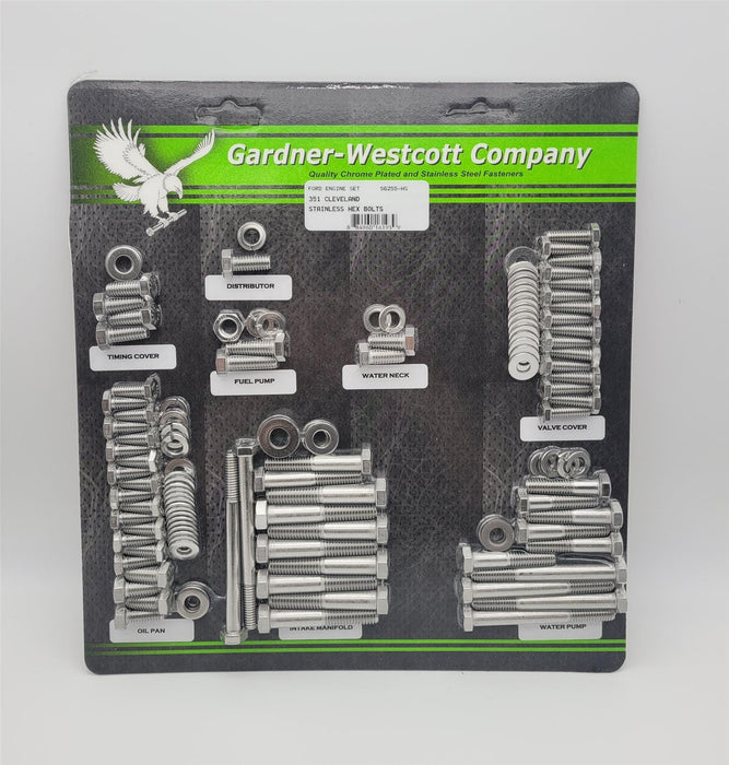 Gardner-Westcott Company Gardner-Westcott Engine Dress Up Bolt Kits 56255-HS Autofit